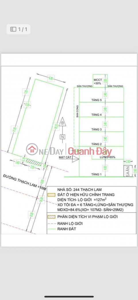 MTKD Thach Lam - Phu Thanh Ward - Tan Phu District 7x19m, 2 floors _0