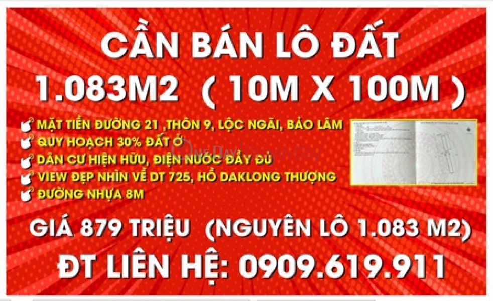 , Làm ơn chọn, Nhà ở, Niêm yết bán | đ 879 triệu