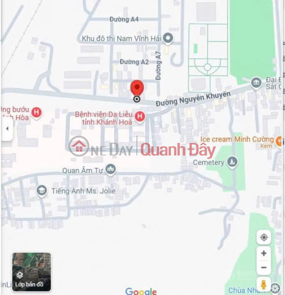 Property Search Vietnam | OneDay | Residential, Sales Listings | Need to sell beautiful land plot in Nam Vinh Hai urban area - Nguyen Khuyen street - Nha Trang city