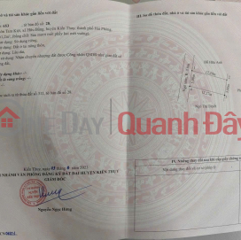 SIÊU PHẨM GIÁ RẺ TUYẾN 2 ĐƯỜNG 405 – HỮU BẰNG, KIẾN THỤY – CHỈ 1,XX TỶ – ZALO 0567 222 555 _0