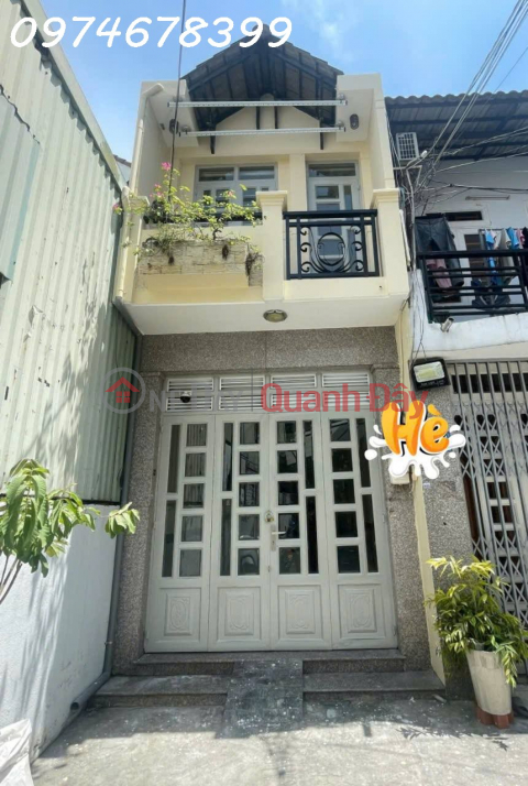️️️ Nhà nhỏ đẹp - giá xinh xinh- Hẻm xe hơi - Gần chợ - Khu dân cư sầm uất. _0
