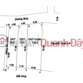 FO PRODUCTS HAVE NO SHADOW ON THE MARKET • Area 69.5m - 72m • Location at Chuong My upper area _0