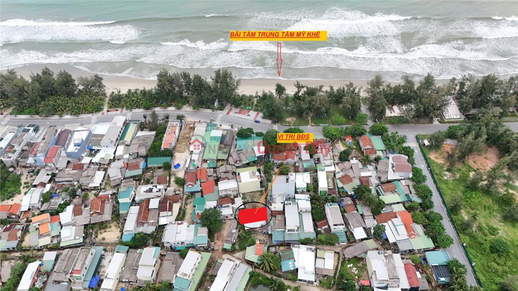 BEACH LAND right at MY KHE - TINH KHE BEACH, PRICE ONLY 14 MILLION\\/M², Vietnam Sales đ 1.78 Billion