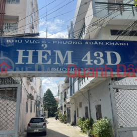 Chính chủ bán nhà riêng hẻm 43D, Đường 3/2, 64m², 3,6 tỷ _0