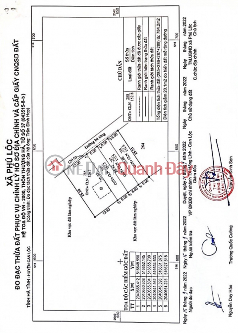 CHÍNH CHỦ BÁN 3 Lô Liền Kề Tại Huyện Can Lộc, Hà Tĩnh - Giá Cực Rẻ _0