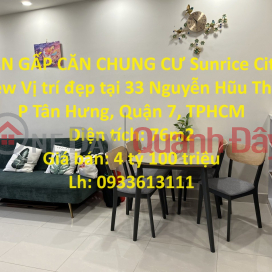Sunrice City View APARTMENT FOR URGENT SALE Beautiful location in District 7, HCMC _0