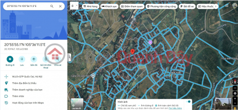 Liquidation of land in Doi 4 village, Dong Ha village, Dong Yen commune, Quoc Oai, Hanoi, 488m2, frontage 21.4m, free of tax _0