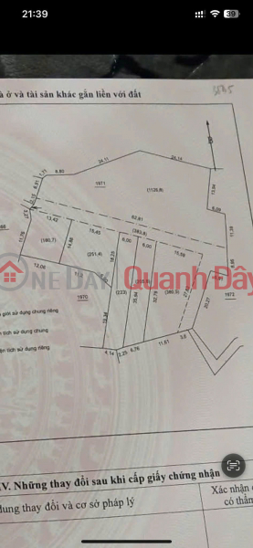 Property Search Vietnam | OneDay | Residential | Sales Listings | Land for sale, 3104.9m2 (1000m2 residential land) in Linh Son, Thai Nguyen.