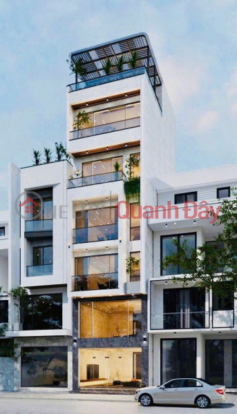 NEW 7-STORY BUILDING - CAR ELEVATOR - COMMERCIAL PROPERTY IN NGOC THUY RESIDENTIAL AREA - LONH BIEN 42 X 22.2 BILLION VND. Sales Listings