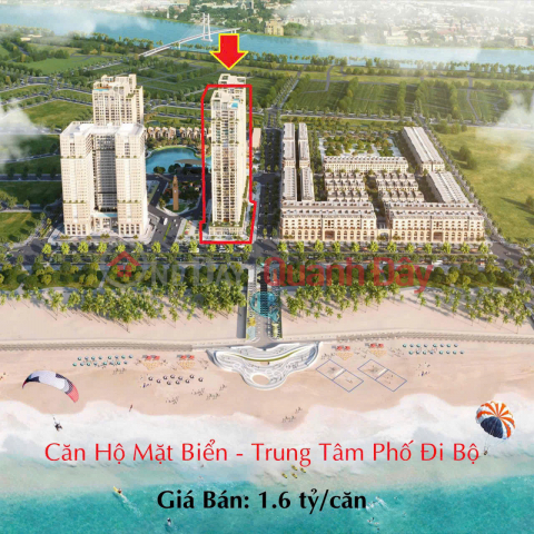 Luxury apartment, long-term ownership, 1 step to the sea in Dong Hoi City for only over 1 billion _0