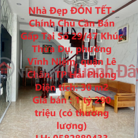 Beautiful House Celebrating TET - Owner Needs to Sell Urgently in Vinh Niem - Le Chan - Hai Phong _0