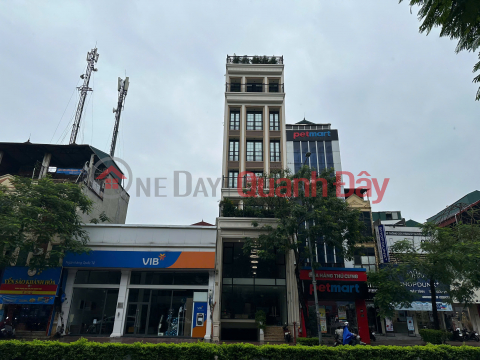 (Tin thật 100%) Bán tòa VP xây mới 73m2 x 10T tại mặt phố Nguyễn Văn Tuyết - Cho thuê 1,2 tỷ/năm _0