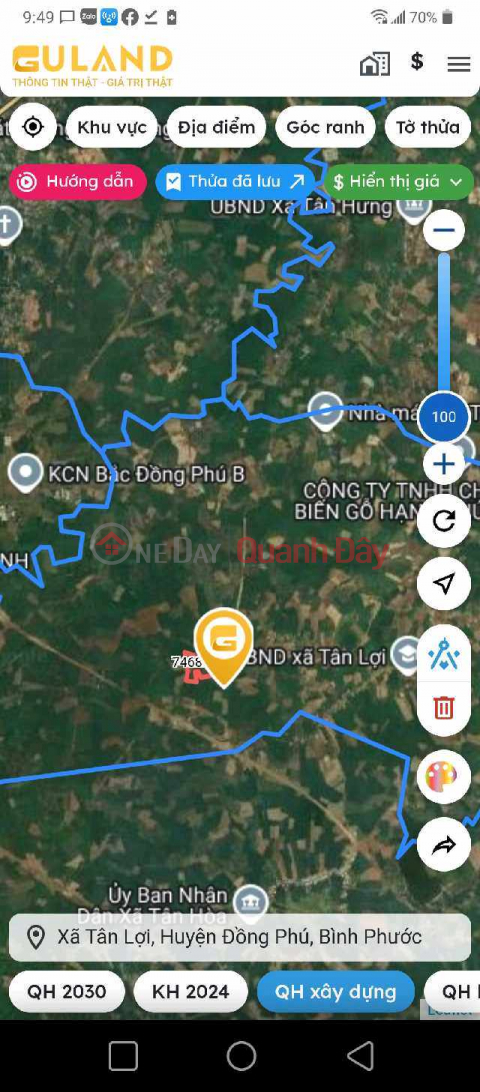 Owner sells 1061.4m2 of land in Dong Phu (NUYENXUAN-331650253)_0