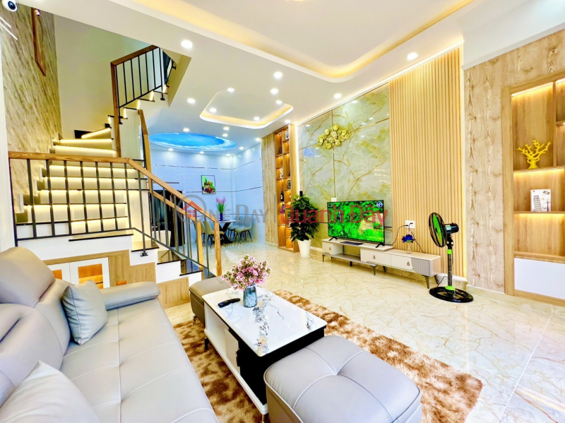 House for sale in Quang Trung, Go Vap, car alley, 46m2, 4 floors, price over 6 billion. Vietnam, Sales, đ 6.5 Billion