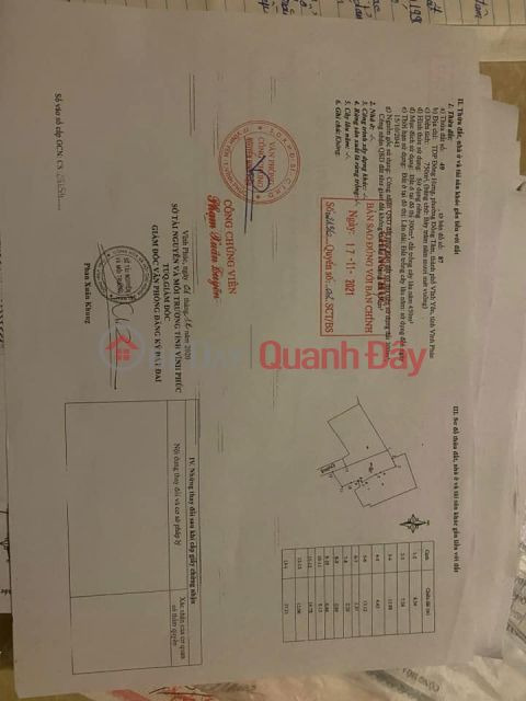 Owner needs to quickly sell a plot of land in To Hien Thanh Residential Group - Dong Tam Ward - Vinh Yen City - Vinh Phuc. _0