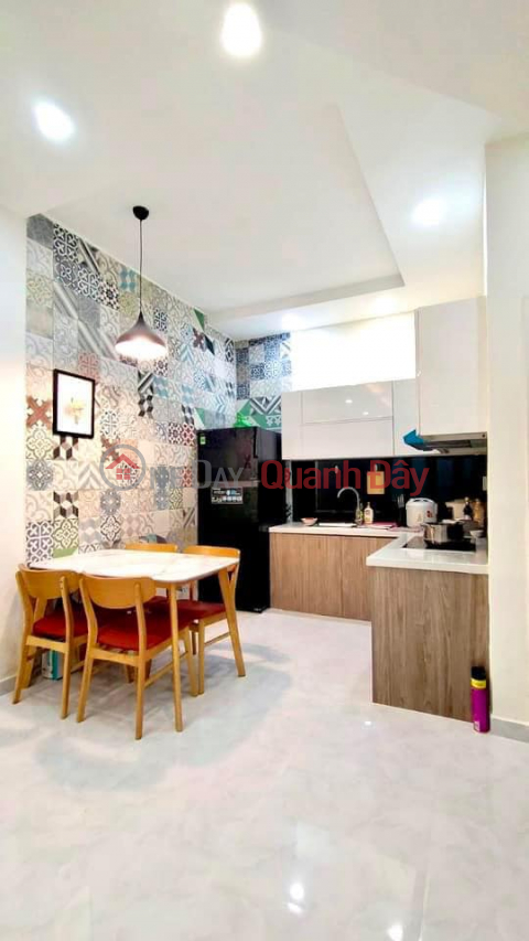 THANH 4 BILLION HAS A BEAUTIFUL NEW HOUSE IMMEDIATELY IN - NGUYEN THUONG HIEN BINH THANH - 4M wide and spacious - SQUARE LOTTERY. _0