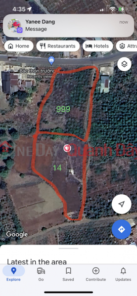 Property Search Vietnam | OneDay | Residential Sales Listings | BEAUTIFUL LAND - GOOD PRICE - For sale 2 adjacent plots of land with 3 frontages 800m² residential Ea M'nang Commune, Cu M'gar