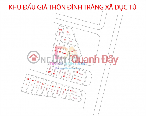 Dong Anh auction land for 2.3 billion 70m2 _0