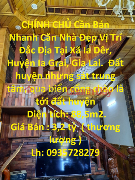 GENUINE For Quick Sale Beautiful House Good Location In Gia Lai Province Sales Listings