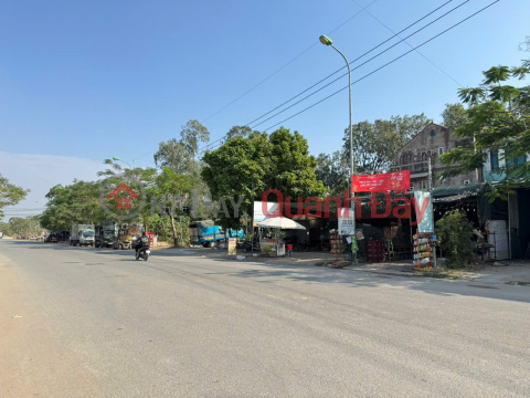 Selling 100m2 of land in group 9, Quang Minh town, Me Linh. Corner lot, 2 frontages, asphalt road, sidewalk _0