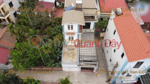 A 126m2, 3-story house - corner plot - very close to Chuc Son town, Chuong My district. _0
