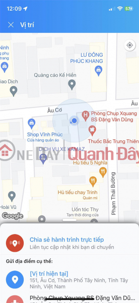 Property Search Vietnam | OneDay | Nhà ở, Niêm yết bán Bán Đất Tặng Ngay Căn Nhà mặt tiền đường Âu Cơ - Giá siêu rẻ