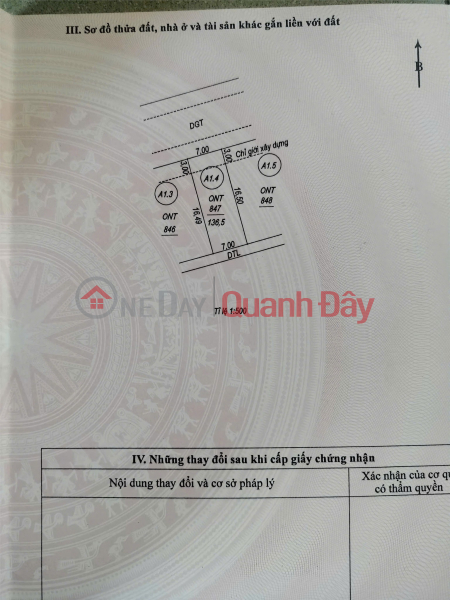 Property Search Vietnam | OneDay | Residential Sales Listings URGENT URGENT URGENT!!! OWNER NEEDS TO SELL Auction Land in Quang Phuong Commune, Quang Trach, Quang Binh.