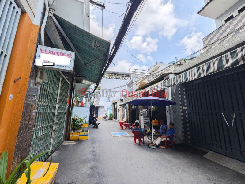 House for sale in Tan Ky Tan Quy, Tan Phu - 72m2 (4x18)m - 6m alley, 7-car space Sales Listings