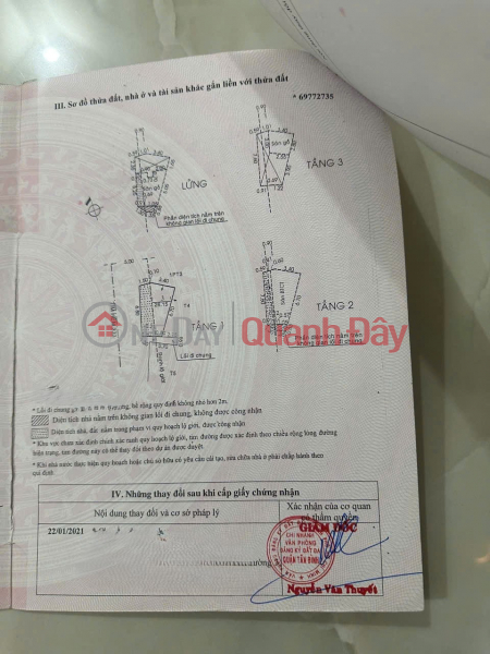 đ 7,05 tỷ, Gấp định cư mặt tiền kinh doanh Lê Văn Sỹ, p.1, Tân Bình, 3 tầng nhỉnh 7ty