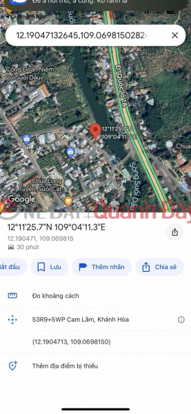 Land for sale with two frontages on Suoi Cat for 1 billion Vietnam Sales | đ 1.55 Billion