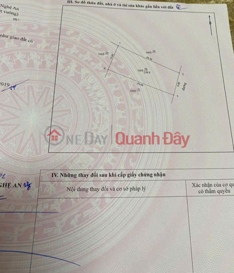 HOT HOT – BÁN ĐẤT GIÁ RẺ GẦN KHU CÔNG NGHIỆP WHA Tại Xã Nghi Thuận, Huyện Nghi Lộc, Nghệ An _0