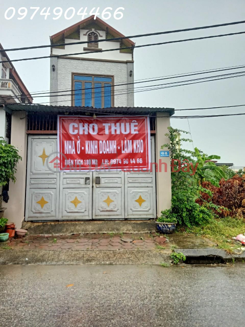 House for rent, business, office, warehouse at No. 65, Hamlet Street under Song Mai Doai, Mai Dinh Commune - Soc _0