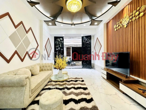 Super Rare!!! 3-Story House - Social Area near Nguyen Van Khoi Flower Village Park, Go Vap - over 5 billion _0