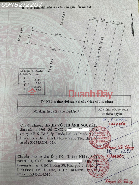 Selling a beautiful plot of land in Vinh Tan, Tuy Phong, Binh Thuan, area 100m2, price 800 million VND. _0