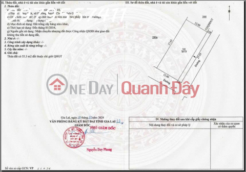 Owner needs to sell land in Dek Village, H Bông Commune, Chư Sê District, area 495m2, price only 400 million VND. _0