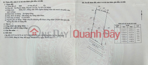 ĐẤT ĐẸP - GIÁ SIÊU TỐT - CHÍNH CHỦ Cần Bán Nhanh Lô Đất Vị Trí Tại Huyện Củ Chi, TP HCM _0