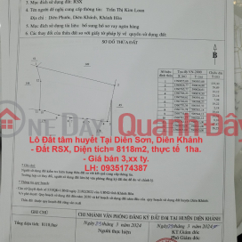 ĐẤT ĐẸP – GIÁ TỐT Chủ đất có việc gia đình nên bán Lô Đất tâm huyết Tại Diên Sơn, Diên Khánh _0