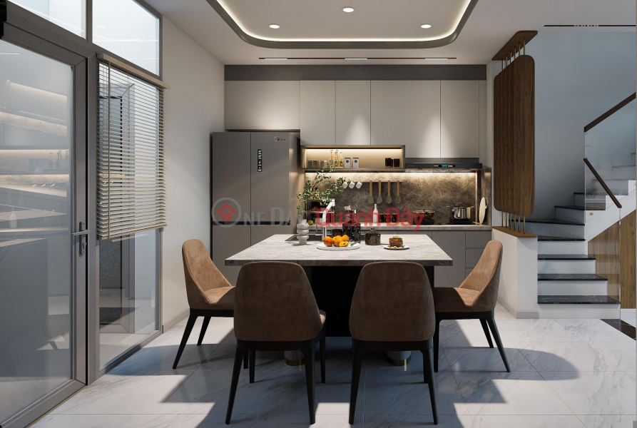 Property Search Vietnam | OneDay | Nhà ở Niêm yết bán, Nhà phố 1 trệt, 3 lầu hoàn công đường nhựa kề chowjj đầu mối