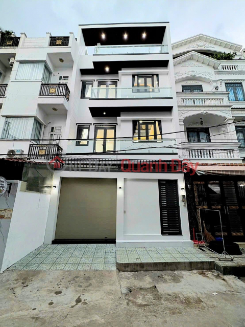 HOUSE IN A CAR-ACCESSIBLE ALLEY NEXT TO NHÀ BÈ HOSPITAL, 6.4M FRONTAGE, 4 FLOORS, OVER 11 BILLION VND _0
