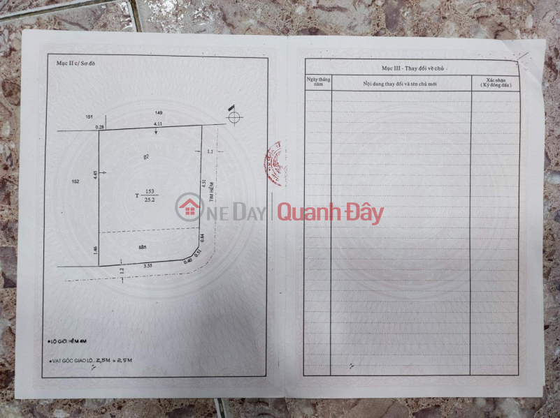  Làm ơn chọn, Nhà ở Niêm yết bán, đ 2,65 tỷ