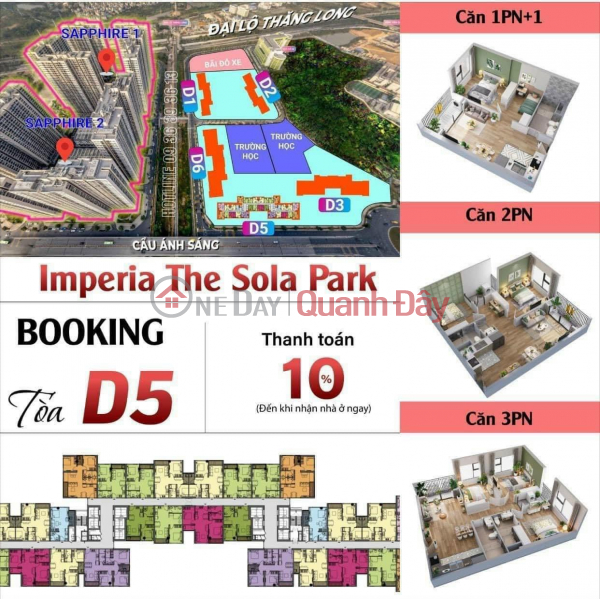 RA MẮT IMPERIA SOLA PARK-CHÍNH THỨC NHẬN BOOKING-0846859786 Niêm yết bán