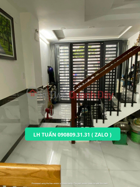 3131. BÁN NHÀ PHÚ NHUẬN PHAN ĐÌNH PHÙNG HẺM 321/ , 3 TẦNG , 4 PHÒNG NGỦ GIÁ CHỈ 4 TỶ 950 _0