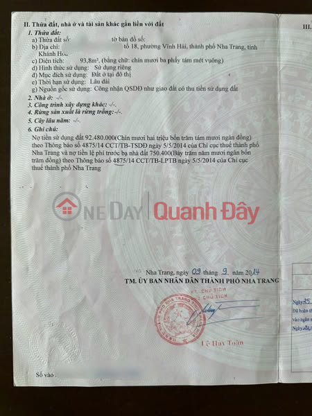  Làm ơn chọn | Nhà ở Niêm yết bán | đ 3,75 tỷ
