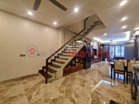 Beautiful House for Tet, 6 Floors, Elevator, Car Garage, 10m from Hong Tien Street, Right Away. _0