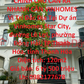 THE OWNER NEED TO OFFER QUICKLY VINHOMES APARTMENT Prime Location In Thanh Hoa City, Thanh Hoa Province _0