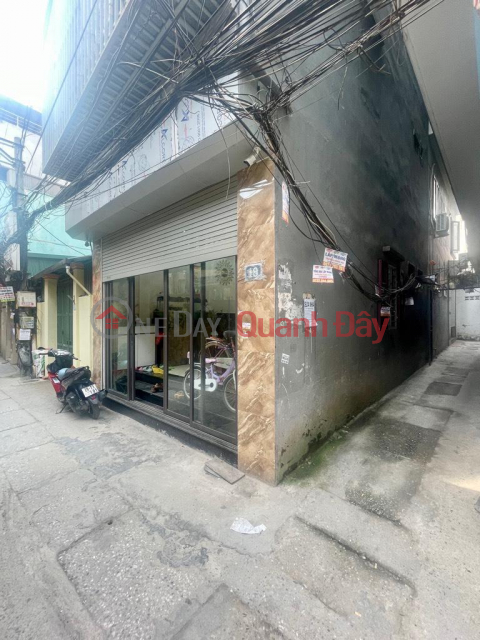 SUPER PRODUCT, HOANG MAI TOWNHOUSE 35m x 4 FLOORS, CORNER LOT, THROUGH ALLEY, CARS NEAR THE HOUSE, PRICE ONLY 5.xTý _0