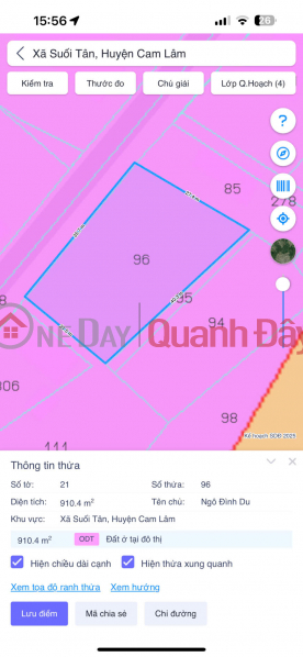 Property Search Vietnam | OneDay | Nhà ở Niêm yết bán, BÁN ĐẤT ĐẸP - Dầu Sơn, Suối Tân - 1632m2 ngang 35.5m -Tách được 7 lô