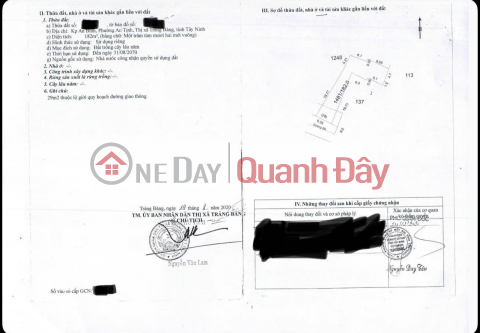 CHÍNH CHỦ CẦN BÁN LÔ ĐẤT ĐẸP – GIÁ ĐẦU TƯ Tại Xã An Tịnh, Huyện Trảng Bàng, Tây Ninh _0