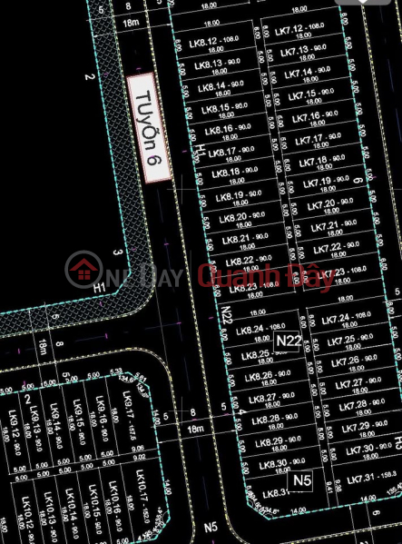 Property Search Vietnam | OneDay | Nhà ở Niêm yết bán Bán lô đất có diện tích 90m2 ( full thổ cư ) Tại KĐT Việt Hàn - Dĩnh Trì – Bắc Giang.