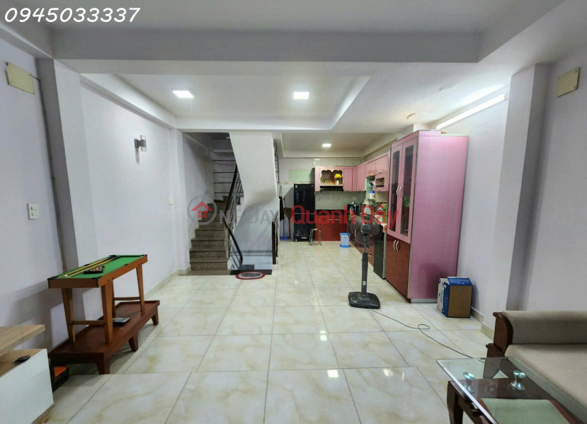 4-Story House for Sale, Commercial Frontage in District 7, Area 37m2 (4.3m x 8.5m),Price 9.5 Billion VND, Near Nguyen Thi Thap Street Vietnam, Sales, đ 9.5 Billion